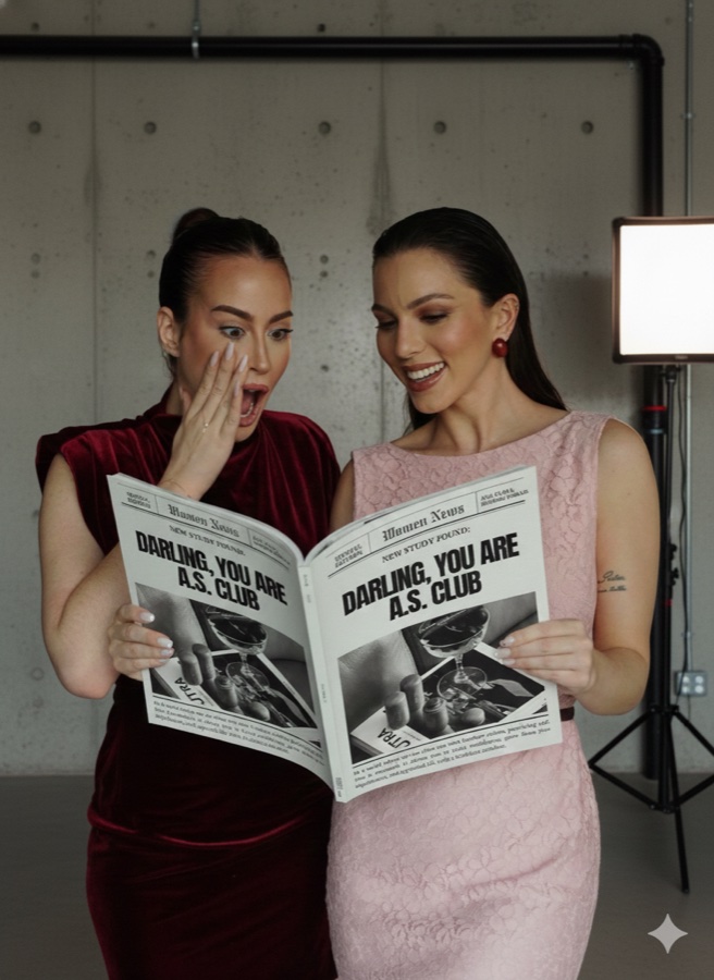 Ana Clara e Sharon — Darling, you are A.S Club